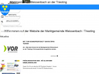 weissenbach-triesting.gv.at Webseite Vorschau