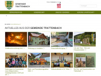 trattenbach.gv.at Webseite Vorschau