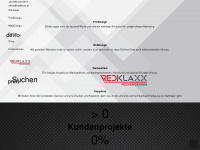 redklaxx.at Webseite Vorschau
