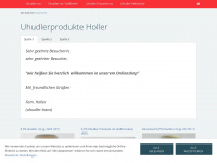 uhudler-hans.at Webseite Vorschau