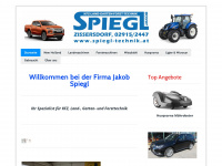 spiegl-zissersdorf.com Webseite Vorschau
