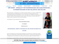 ark-arndt.de Webseite Vorschau