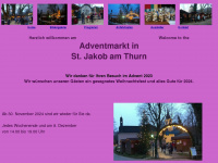st-jakob-advent.at Webseite Vorschau