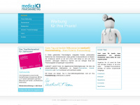 medicalci.de Webseite Vorschau