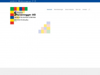 sturzenegger-ag.ch Webseite Vorschau