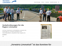 vorwaerts-limmattal.ch Webseite Vorschau