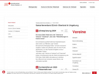 samariter-zo.ch Webseite Vorschau