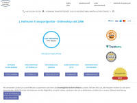 transportgeraete-shop.com Webseite Vorschau