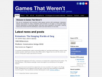 gamesthatwerent.com Thumbnail