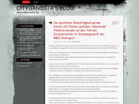 citygangsta.wordpress.com Webseite Vorschau