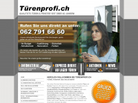 tuerenprofi.ch Webseite Vorschau
