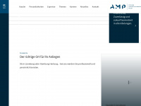 amp-steuerberatung.de Webseite Vorschau