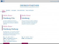 dierkes-partner.de Webseite Vorschau