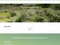 sektion-landwirtschaft.org Webseite Vorschau