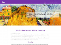 restaurant-viola.de Webseite Vorschau