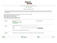 orgprints.org Webseite Vorschau