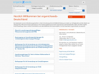 organicxseeds.de Webseite Vorschau