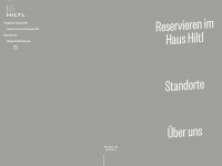 hiltl.ch Webseite Vorschau