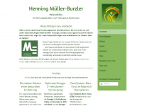 mueller-burzler.de Webseite Vorschau