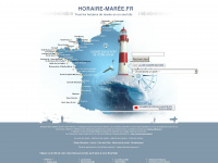 horaire-maree.fr Webseite Vorschau