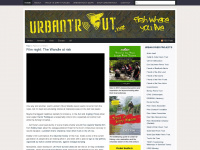 urbantrout.net Webseite Vorschau