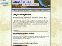 skulblakas.de Webseite Vorschau