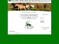 islandpferde-ginsterhof.at Webseite Vorschau