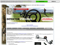 detektorversand.com Webseite Vorschau