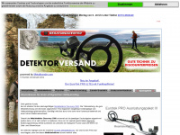detektorversand.de Webseite Vorschau