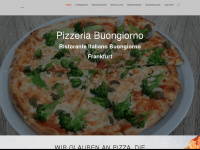 pizzeria-buongiorno.de Webseite Vorschau