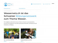 wassernetz.ch Webseite Vorschau