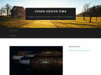 urnen-design-sima.de Webseite Vorschau