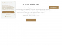 sonneseehotel.ch Webseite Vorschau