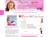 suzanne-voyance.com Webseite Vorschau