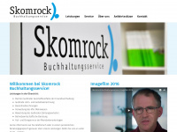 skomrock-buchhaltung.de Webseite Vorschau