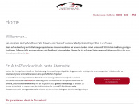 autopfand-oberhausen.de Webseite Vorschau