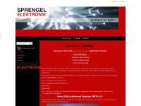 sprengel-elektronik.net Webseite Vorschau