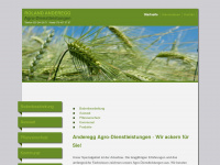 andereggagro.ch Webseite Vorschau