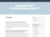 filmfachschaft.wordpress.com Webseite Vorschau