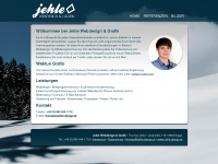 jehle-design.at Webseite Vorschau