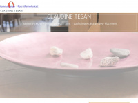claudine-tesan.ch Webseite Vorschau