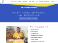 gerhardschneider.at Webseite Vorschau