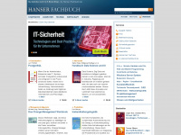 hanser-ebooks.de Webseite Vorschau