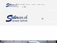seilercar.ch Webseite Vorschau