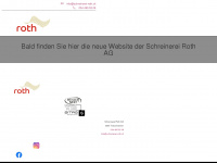 schreinerei-roth.ch Webseite Vorschau