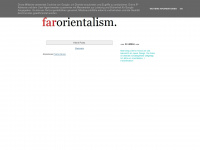 farorientalism.blogspot.com Webseite Vorschau