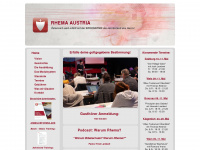 rhema-austria.org Webseite Vorschau