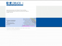 kr-druck.de Webseite Vorschau