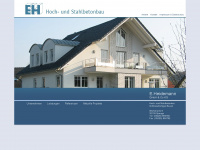 heidemannbau.de Webseite Vorschau