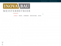 inova-bau.de Webseite Vorschau